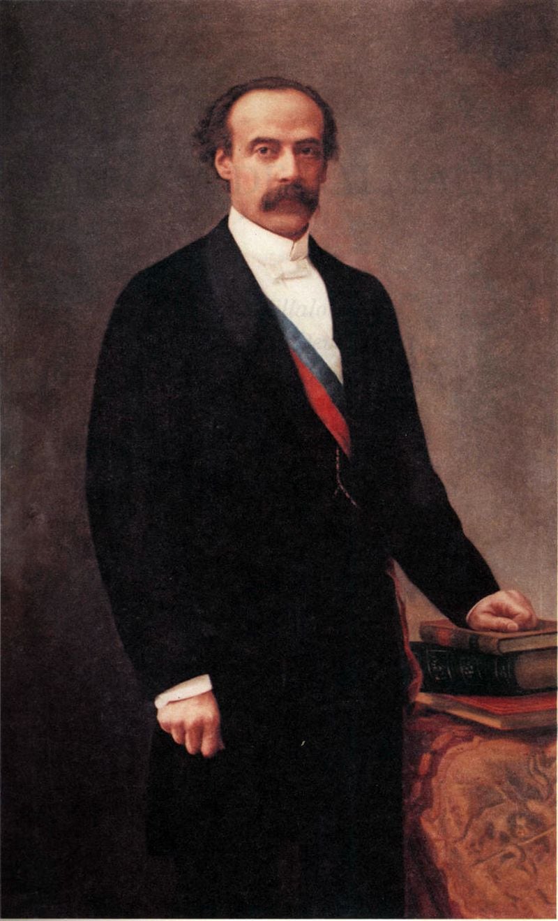 Retrato de José Manuel Balmaceda. FOTO: Biblioteca del Congreso Nacional