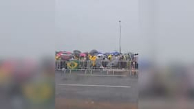 Rayo cae en medio de manifestación en Brasilia: se reportan al menos 72 heridos