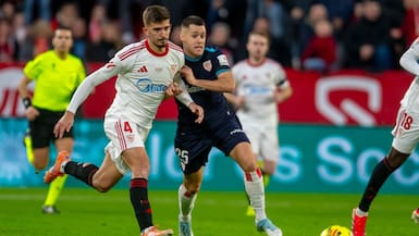 Con Gabriel Suazo como titular y Alexis Sánchez lesionado: el Sevilla sale a flote con un triunfo sobre el Athletic