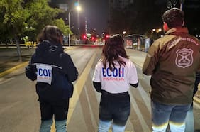 Repartidor de delivery es baleado por desconocidos en el Parque Almagro de Santiago