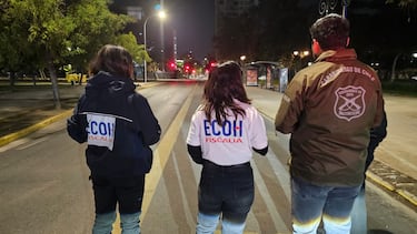 Repartidor de delivery es baleado por desconocidos en el Parque Almagro de Santiago