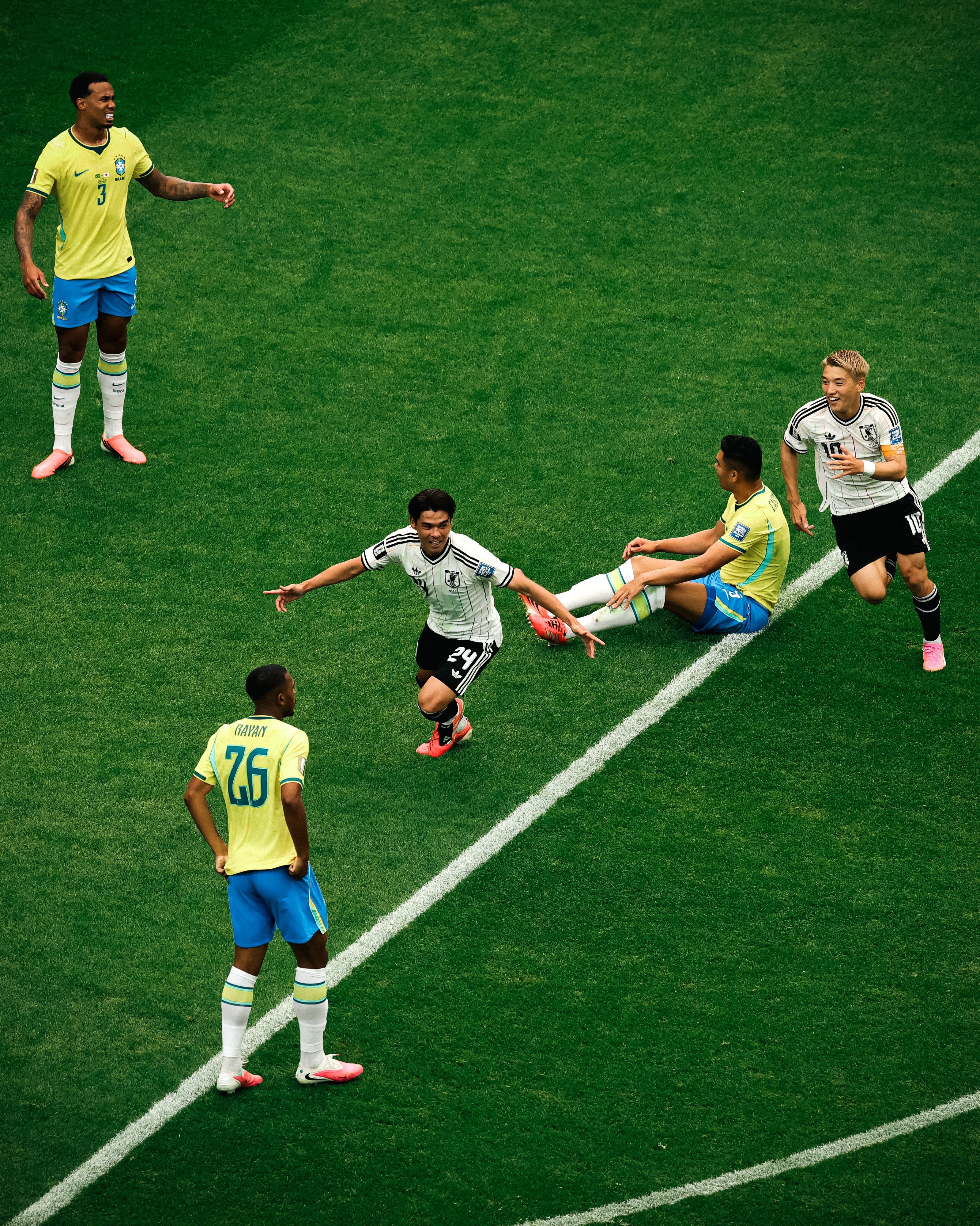 El golazo de Kaishu Sano con el que Japón sorprende a Brasil en los dieciseisavos del Mundial 2026