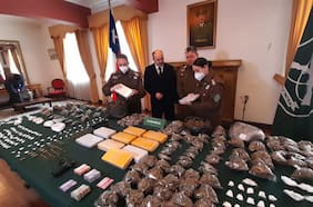 Condenan a 16 años de cárcel a sujeto que tenía más de 20 kilos de droga en su casa en Talca