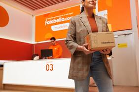 falabella.com potencia su estrategia omnicanal con puntos de retiro que alcanzan el 90% de los hogares chilenos