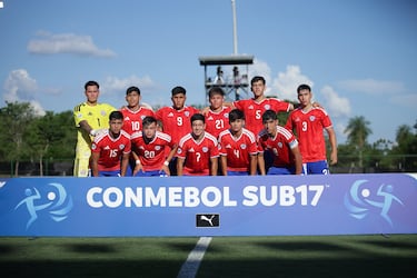 La Roja Sub 17 logra un agónico empate con Uruguay en su debut en el Sudamericano