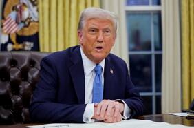 Trump exige que se retire su retrato del Capitolio en Colorado porque “fue distorsionado a propósito”