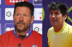 La respuesta de Diego Simeone al recuerdo de Iván Zamorano: “Se veía que nunca iba a ser entrenador”