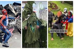 Spiderman, Blancanieves y Batman: Los otros superhéroes ciudadanos que han combatido el crimen