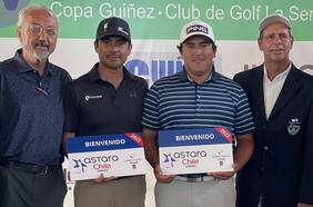 Los golfistas nacionales Gustavo Silva y Felipe Aguilar clasifican al Astara Chile Classic