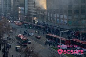 Incendio afecta a edificio donde está ubicada la Casa Royal