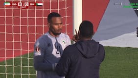 Susto en la Copa Africana de Naciones: arquero de Sudán se desploma en pleno partido