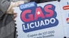 Gobierno cifra en 4,8 millones los hogares beneficiados por cupón de gas licuado
