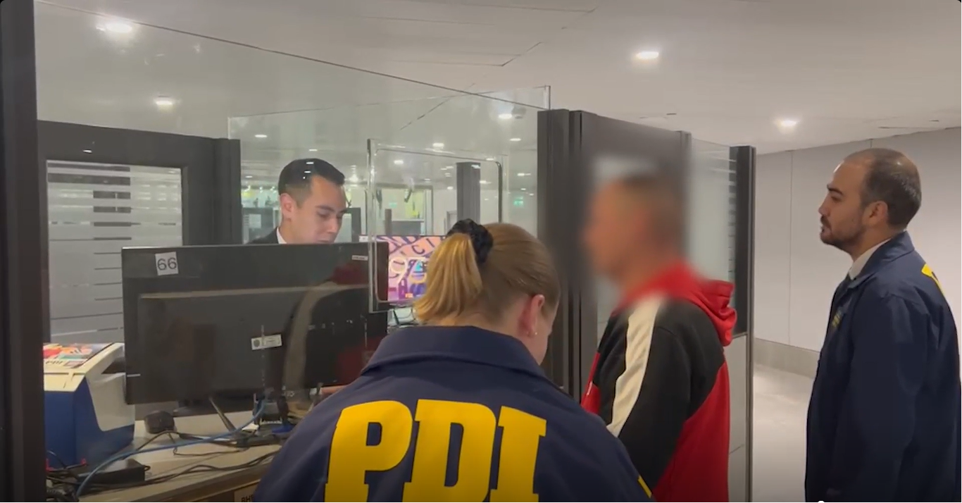 Extraditan a Italia a ciudadano condenado por tráfico de drogas tras cumplir pena en Chile