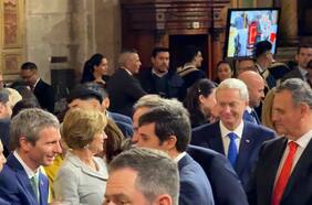 Te Deum: así fue el saludo de “La Paz” entre Matthei, Kaiser y Kast