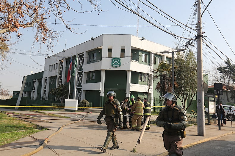 BOMBA EN COMISARIA DE LA PINCOYA