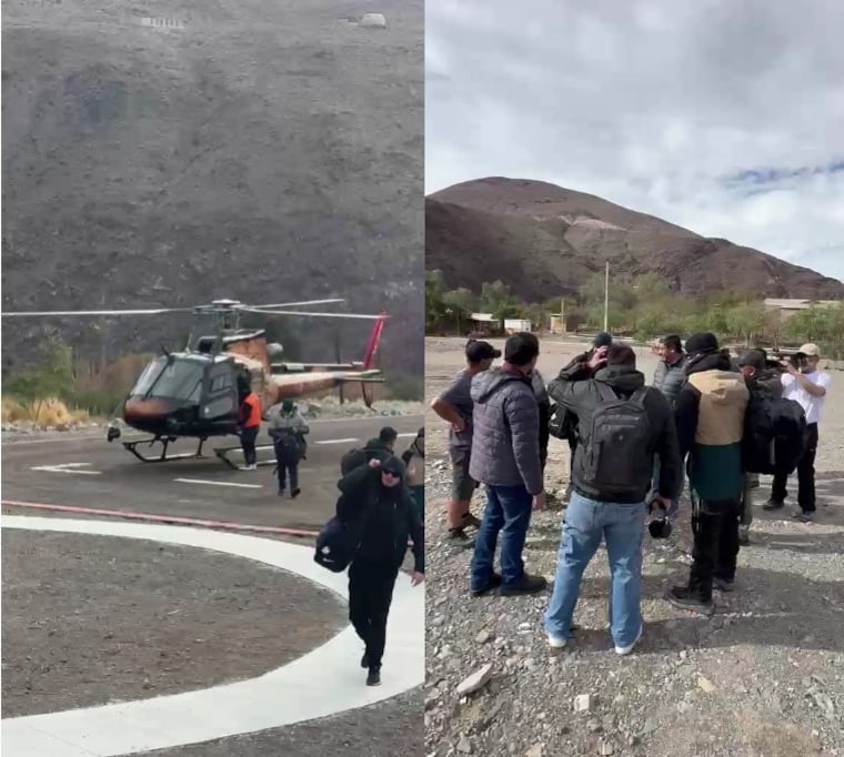Rescatan en buenas condiciones a los 23 trabajadores restantes que estaban aislados en Pascua Lama