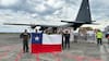 Con casi 20 toneladas de cargamento: aterriza en Colombia avión de la FACH con ayuda humanitaria tras terremoto