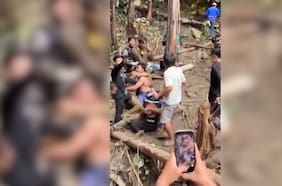 Intensas lluvias retrasan la búsqueda de las otras dos personas atrapadas en una cueva en Laos