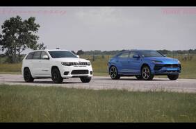 Uno solo gana: el Lamborghini Urus se bate a duelo con el Jeep Grand Cherokee Trackhawk
