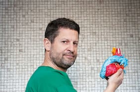 Cristián Baeza, con el corazón en la mano