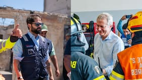 Abucheos y aplausos: el contraste de las visitas de Boric y Kast a la zona afectada por los incendios