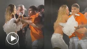 El tenso momento en que Karol G es acosada por un fanático durante un concierto en Canadá