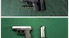 Personal de Radiopatrullas de Carabineros incauta pistolas, munición y detiene a dos personas