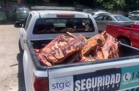 Tres detenidos tras robo de camión con carne en Lo Prado: se recuperaron cuatro vehículos con encargo por robo