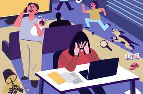 El club de padres y madres agotadas: cómo equilibrar trabajo y crianza en casa