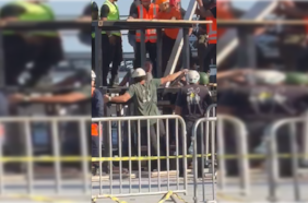 Trabajador muere aplastado durante el montaje del escenario para concierto de Shakira en Brasil