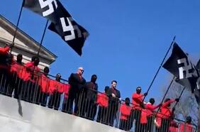 Captan a un grupo neonazi marchando en Nashville