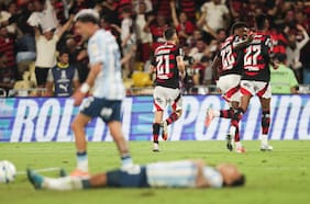 Copa Libertadores: el Flamengo de Erick Pulgar da con el arco en el final y derrota por la mínima a Racing