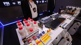 Desbaratan laboratorio de banda que ingresaba sustancias para producir popper por el aeropuerto