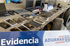 PDI y Aduana de Valparaíso desbaratan envío ilegal de aparatos electrónicos a Haití