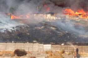 Se incendia Barrancas