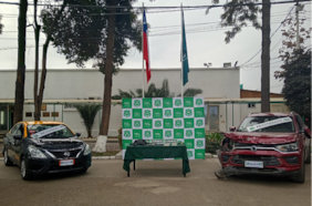 Dos detenidos tras violento turbazo en la comuna de Colina: GPS de celular robado permitió su captura
