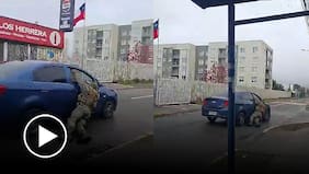 Carabinero que realizaba control de rutina terminó siendo arrastrado por el vehículo fiscalizado