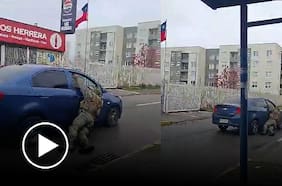 Carabinero que realizaba control de rutina terminó siendo arrastrado por el vehículo fiscalizado