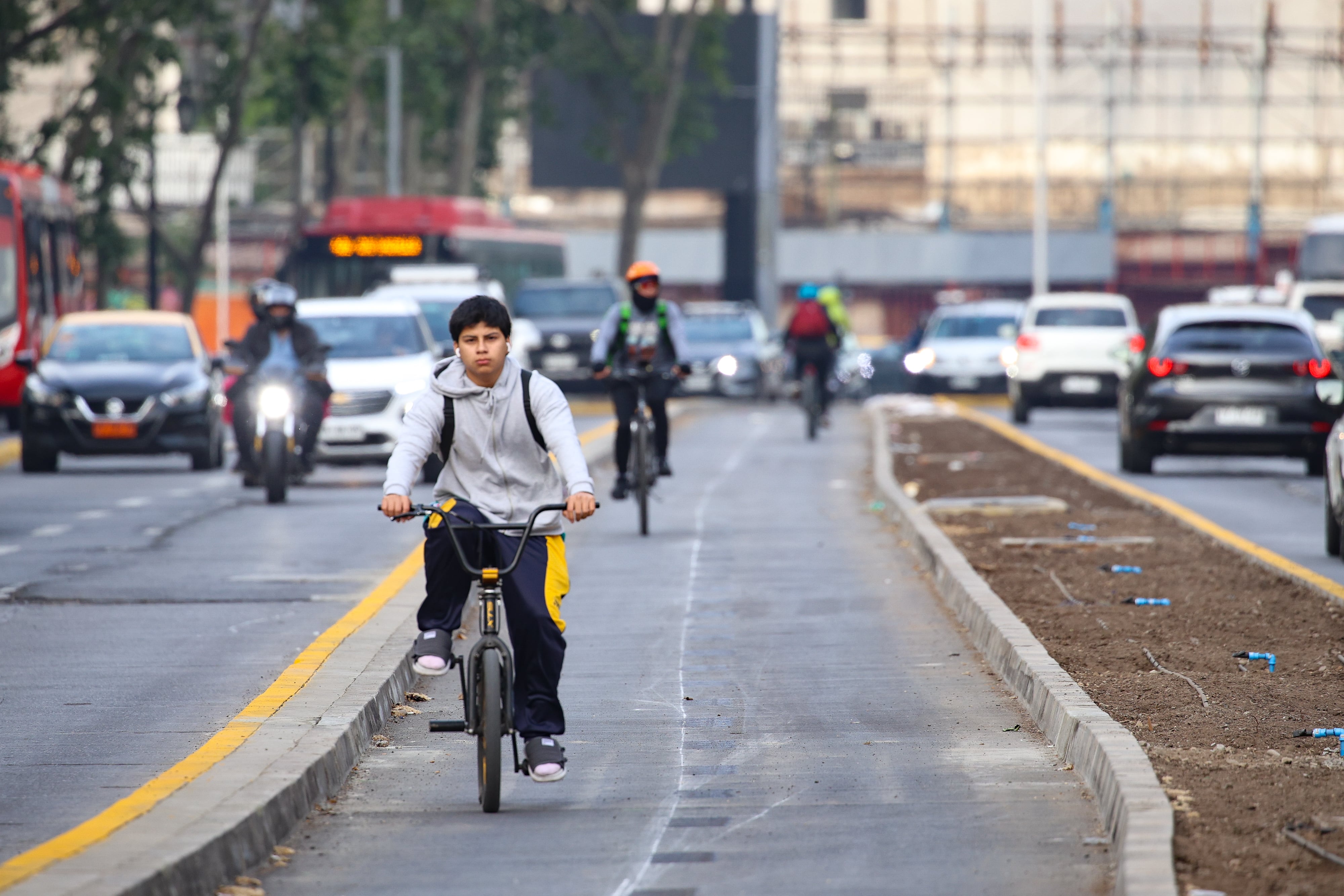 Los ciclistas (y ciclovías) han tomado mucha fuerza en la ciudad. Aton Chile