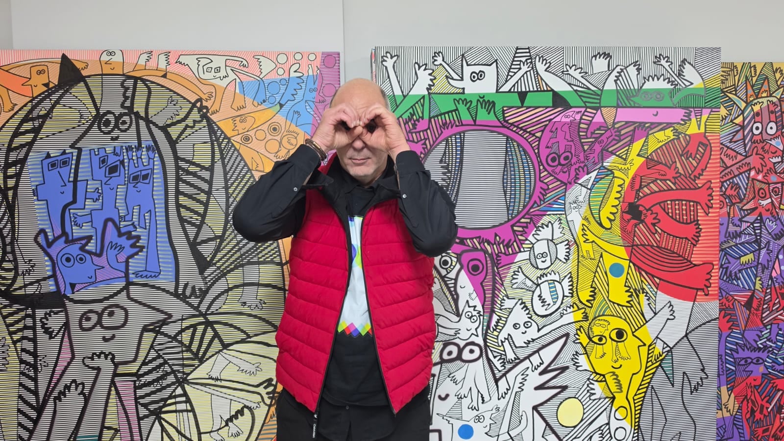 Totoy Zamudio, un hombre a colores