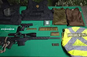Excarabinero detenido en Coquimbo tras intentar hacerse pasar por funcionario activo: portaba múltiples armas de fuego