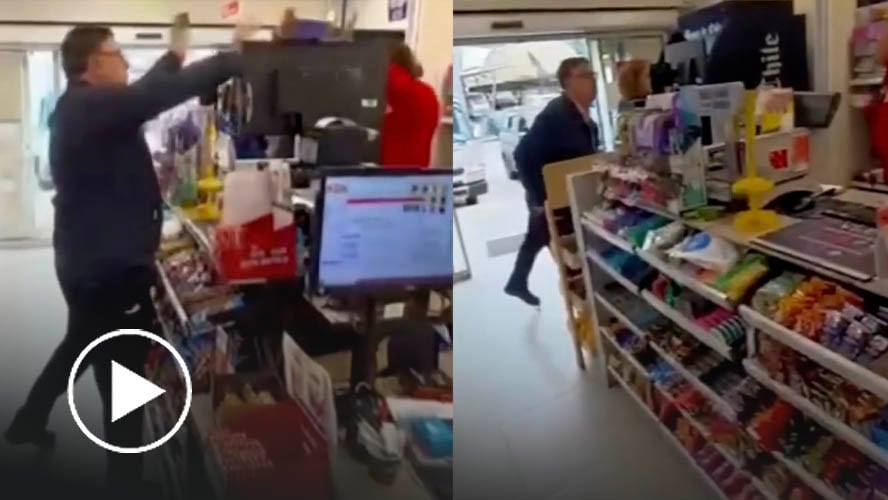 La insultó y la escupió: cliente agredió a trabajadora extranjera en un Oxxo en Las Condes
