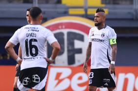El ninguneo de Arturo Vidal al árbitro que lo expulsó en la derrota de Colo Colo ante Audax Italiano