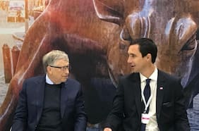 Ministro Jobet y Bill Gates instan a promover las energías limpias para combatir el cambio climático