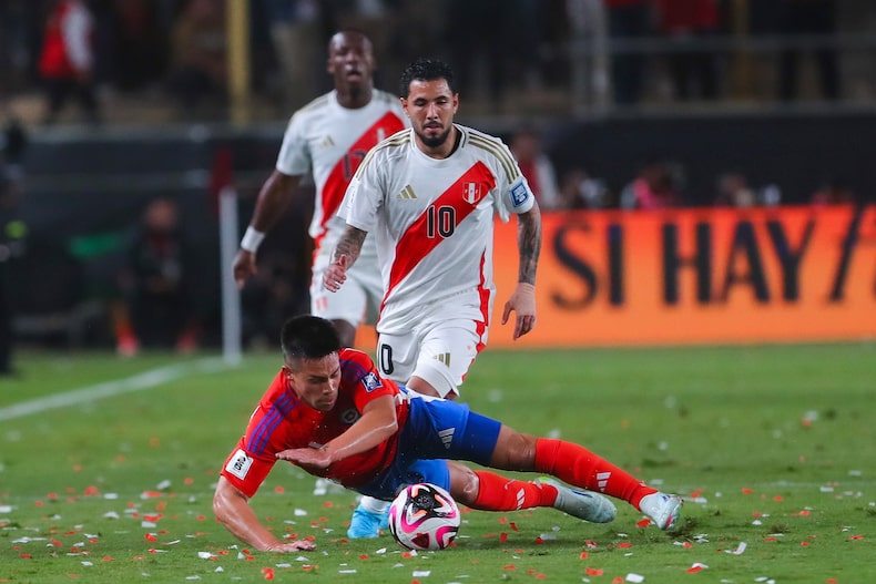 Chile and Peru played an opaque match in Lima.