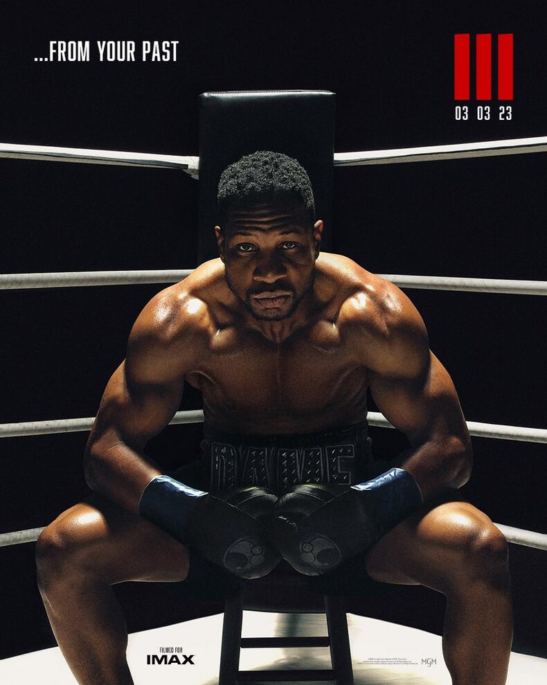 Michael B Jordan y Jonathan Majors protagonizan los primeros pósters de ...