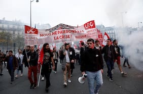 Protestas francesas resaltan la presión sobre los líderes europeos por la crisis energética