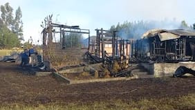 Vivienda deshabitada es completamente quemada en Cañete: atentado fue adjudicado por la RML