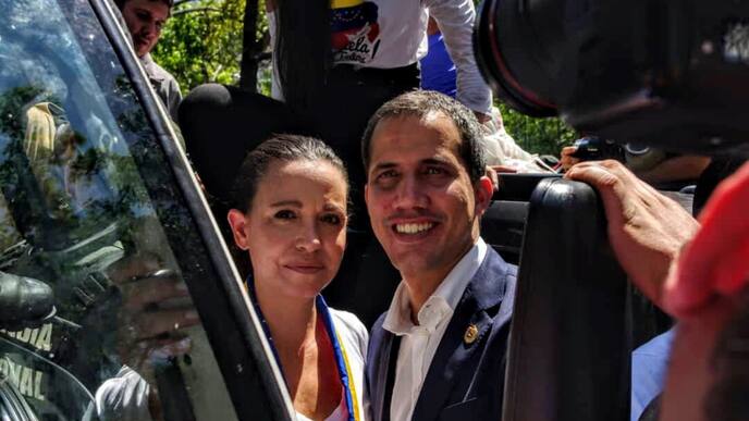 Juan Guaidó: “Lamenté mucho ver a una candidata hablar de que Machado era una golpista”