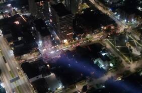 Cinematográfica persecución policial en Santiago